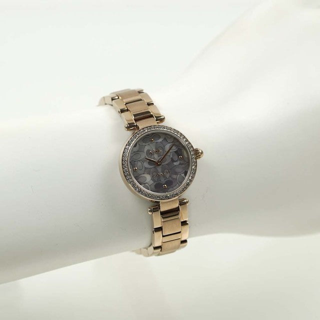 Coach Park Crystal Dial Rose Gold Steel Strap Watch for Women - 14503226 Buy Now By Coach