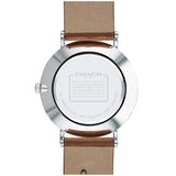 Coach Perry White Dial Brown Leather Strap Watch for Women - 14503242 Buy Now By Coach