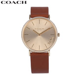 Coach Perry Gold Dial Brown Leather Strap Watch for Women - 14503331 Buy Now By Coach