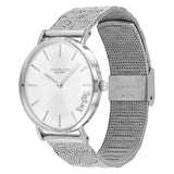 Coach Perry Silver Dial Silver Mesh Bracelet Watch for Women - 14503341 Buy Now By Coach
