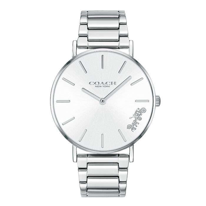 Coach Perry Silver Dial Silver Steel Strap Watch for Women - 14503344 Buy Now By Coach