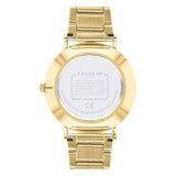 Coach Perry White Dial Gold Steel Strap Watch for Women - 14503345 Buy Now By Coach