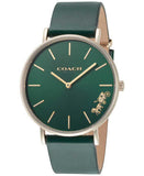 Coach Green Dial Green Leather Strap Watch for Women - 14503383 Buy Now By Coach