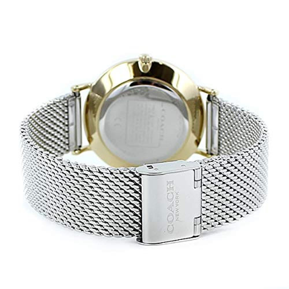 Coach Perry Silver Dial Silver Mesh Bracelet Watch for Women - 14503387 Buy Now By Coach