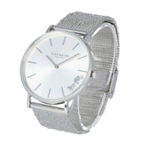 Coach Perry Silver Dial Silver Mesh Bracelet Watch for Women - 14503341 Buy Now By Coach
