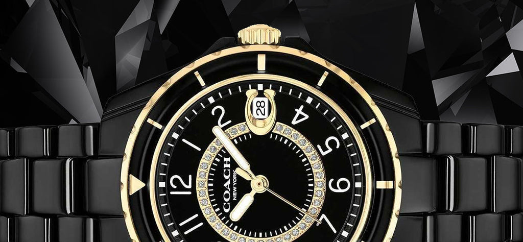 Coach Preston Black Dial Black Steel Strap Watch for Women - 14503461 Buy Now By Coach