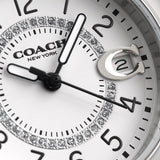 Coach Preston White Dial White Steel Strap Watch for Women - 14503462 Buy Now By Coach