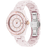 Coach Preston Pink Dial Pink Steel Strap Watch for Women - 14503463 Buy Now By Coach