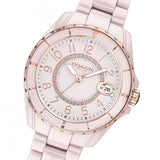 Coach Preston Pink Dial Pink Steel Strap Watch for Women - 14503463 Buy Now By Coach