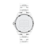 Coach Preston White Dial White Steel Strap Watch for Women - 14503464 Buy Now By Coach