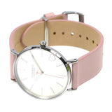 Coach Perry Silver Dial Pink Leather Strap Watch for Women - 14503516 Buy Now By Coach