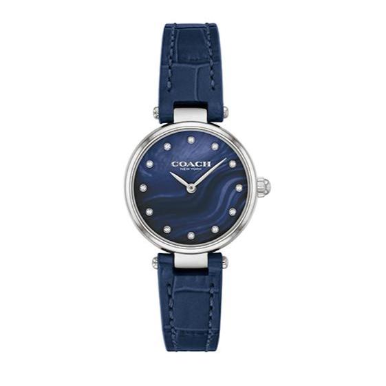 Coach Park Navy Blue Dial Navy Blue Leather Strap Watch for Women - 14503535 Buy Now By Coach