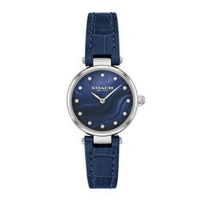 Coach Park Navy Blue Dial Navy Blue Leather Strap Watch for Women - 14503535 Buy Now By Coach
