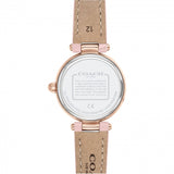 Coach Hayley Mother of Pearl Pink Dial Pink Leather Strap Watch for Women - 14503537 Buy Now By Coach