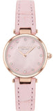 Coach Hayley Mother of Pearl Pink Dial Pink Leather Strap Watch for Women - 14503537 Buy Now By Coach
