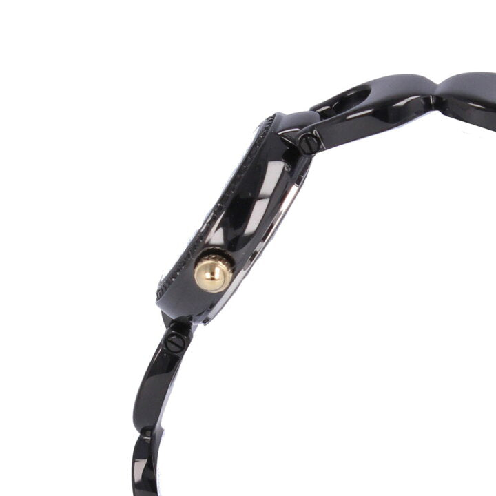 Coach Park Swarovski Crystals Black Dial Black Steel Strap Watch for Women - 14503564 Buy Now By Coach