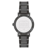 Coach Perry Black Ion Plated Dial Black Steel Strap Watch for Women - 14503641 Buy Now By Coach