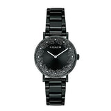 Coach Perry Black Ion Plated Dial Black Steel Strap Watch for Women - 14503641 Buy Now By Coach