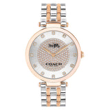 Coach Park Silver Dial Two Tone Steel Strap Watch for Women - 14503644 Buy Now By Coach