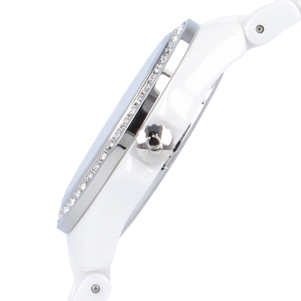 Coach Preston Mother of Pearl Dial White Steel Strap Watch for Women - 14503661 Buy Now By Coach