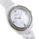 Coach Preston Mother of Pearl Dial White Steel Strap Watch for Women - 14503661 Buy Now By Coach