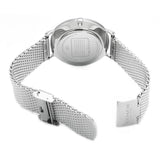 Coach Charles Black Dial Silver Mesh Bracelet Watch for Men - 14602144 Buy Now By Coach