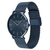 Coach Charles Blue Dial Blue Mesh Bracelet Watch for Men - 14602146 Buy Now By Coach