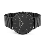 Coach Charles Black Dial Black Mesh Bracelet Watch for Men - 14602148 Buy Now By Coach
