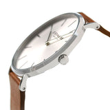 Coach Charles Silver Dial Brown Leather Strap Watch for Men - 14602152 Buy Now By Coach