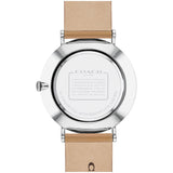 Coach Charles Black Dial Brown Leather Strap Watch for Men - 14602155 Buy Now By Coach