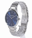 Coach Charles Blue Dial Silver Steel Strap Watch for Men - 14602429 Buy Now By Coach