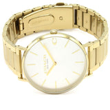 Coach Charles Silver Dial Gold Steel Strap Watch for Men - 14602430 Buy Now By Coach