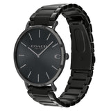 Coach Charles Black Dial Black Steel Strap Watch for Men - 14602431 Buy Now By Coach