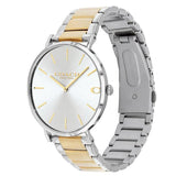 Coach Perry Silver Dial Two Tone Steel Strap Watch for Women - 14503347 Buy Now By Coach