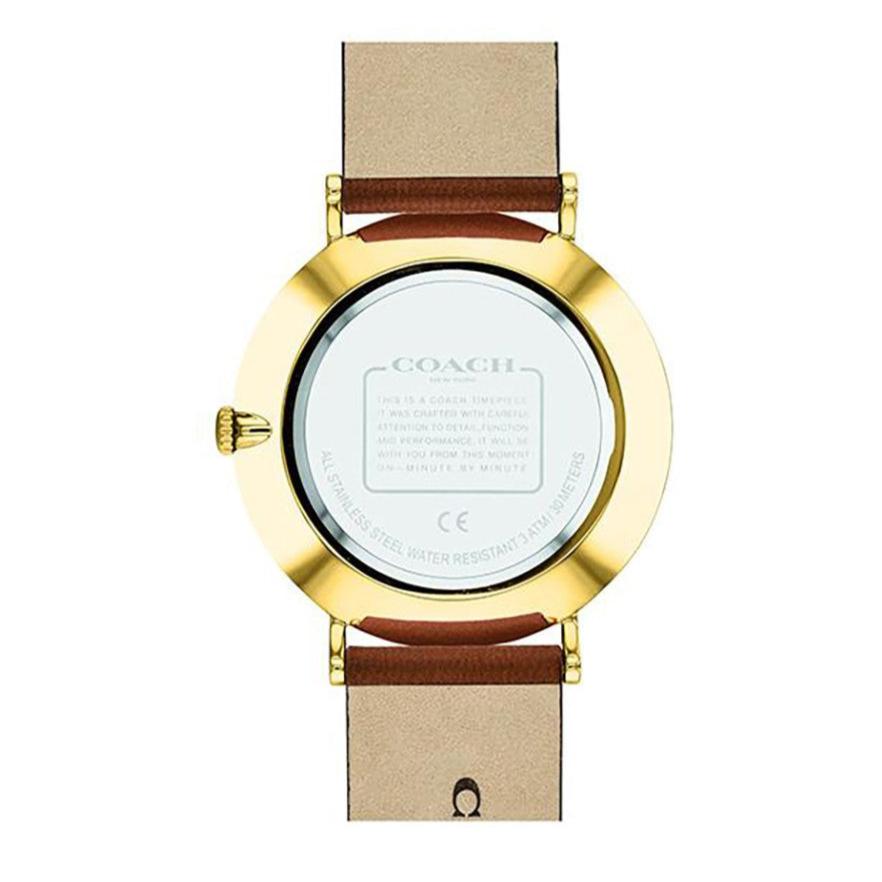 Coach Charles Green Dial Brown Leather Strap Watch for Men - 14602435 Buy Now By Coach