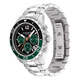 Coach Kent Green Dial Silver Steel Strap Watch for Men - 14602557 Buy Now By Coach