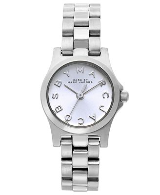 Marc Jacobs Henry Dinky Silver Dial Silver Steel Strap Watch for Women - MBM3198 Buy Now By Marc Jacobs