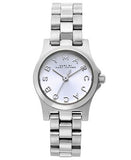 Marc Jacobs Henry Dinky Silver Dial Silver Steel Strap Watch for Women - MBM3198 Buy Now By Marc Jacobs