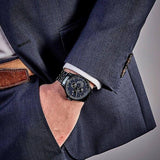 Tommy Hilfiger Shawn Quartz Black Dial Black Steel Strap Watch for Men - 1791611 Buy Now By Tommy Hilfiger