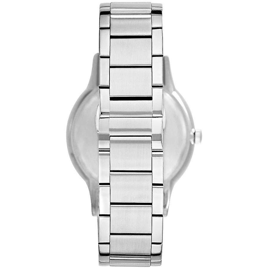 Emporio Armani Renato Quartz Blue Dial Silver Steel Strap Watch For Men - AR11182 Buy Now By Emporio Armani