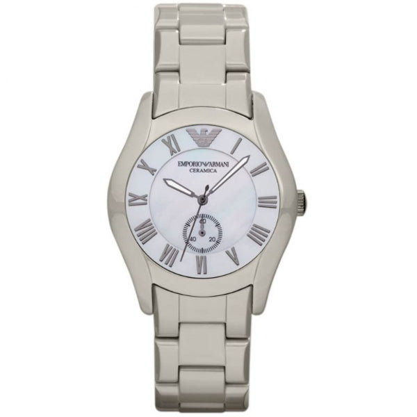 Emporio Armani Classic Quartz Silver Dial Silver Steel Strap Watch For Men - AR0647 Buy Now By Emporio Armani