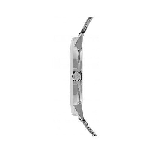 Calvin Klein Minimal White Dial Silver Mesh Bracelet Watch for Men - K3M2112Y Buy Now By Calvin Klein