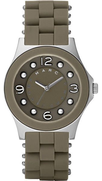 Marc Jacobs Pelly Grey Dial Grey Silicone Strap Watch for Women - MBM2539 Buy Now By Marc Jacobs
