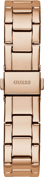 Guess Cosmic Chronograph Rose Gold Dial Rose Gold Steel Strap Watch for Women - GW0465L2 Buy Now By Guess