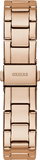 Guess Cosmic Chronograph Rose Gold Dial Rose Gold Steel Strap Watch for Women - GW0465L2 Buy Now By Guess