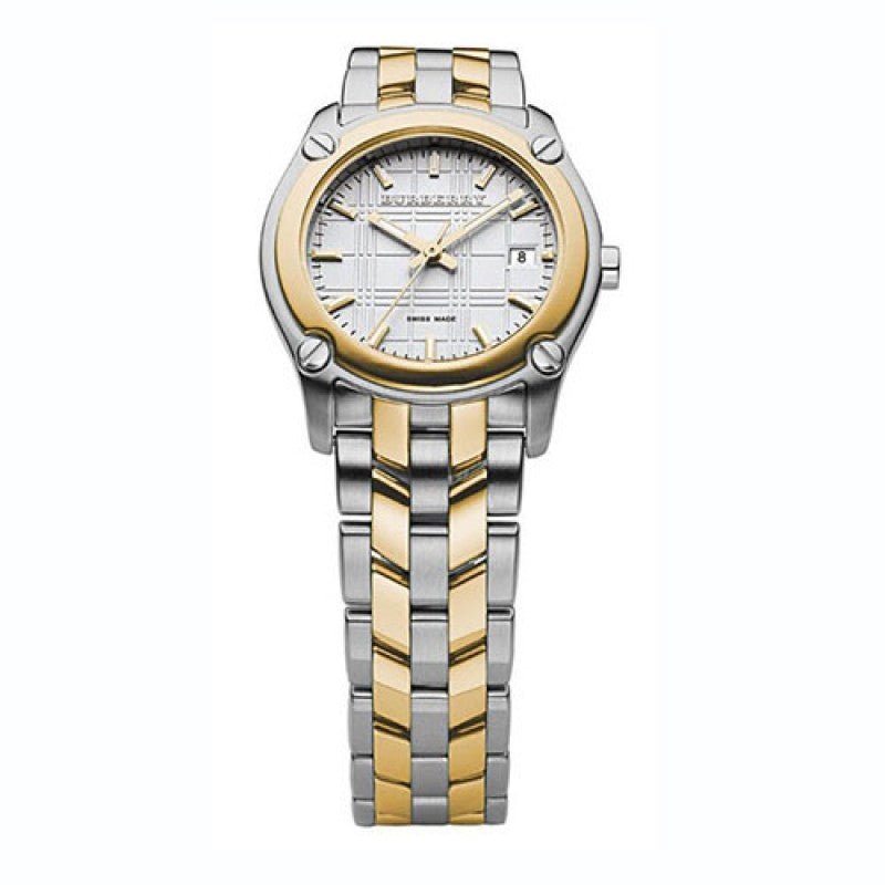 Burberry Heritage Silver Dial Two Tone Steel Strap Watch for Women - BU1857 Buy Now By Burberry