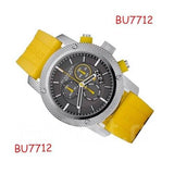 Burberry Sport Chronograph Grey Dial Yellow Rubber Strap Watch for Men - BU7712 Buy Now By Burberry
