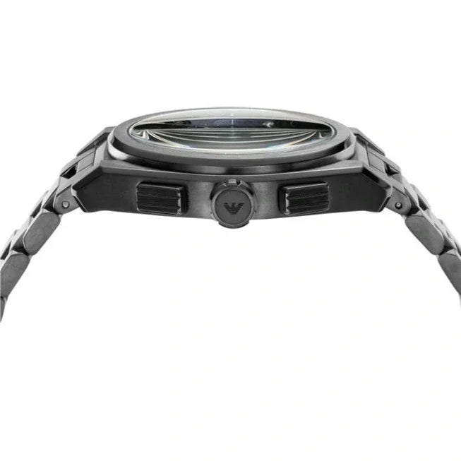 Emporio Armani Analog Chronograph Blue Dial Silver Steel Strap Watch For Men - AR11561 Buy Now By Emporio Armani