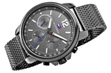 Tommy Hilfiger London Chronograph Grey Dial Grey Mesh Bracelet Watch for Men - 1791530 Buy Now By Tommy Hilfiger