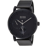 Hugo Boss Oxygen Black Dial Black Mesh Bracelet Watch for Men - 1513636 Buy Now By Hugo Boss